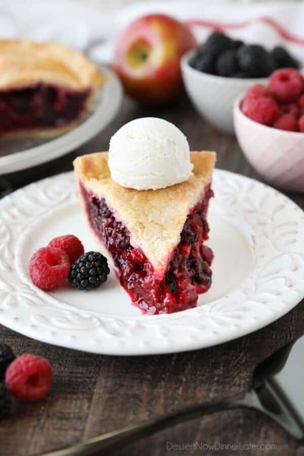 Razzleberry Pie + Video (Marie Callender's Copycat) | Dessert Now ...