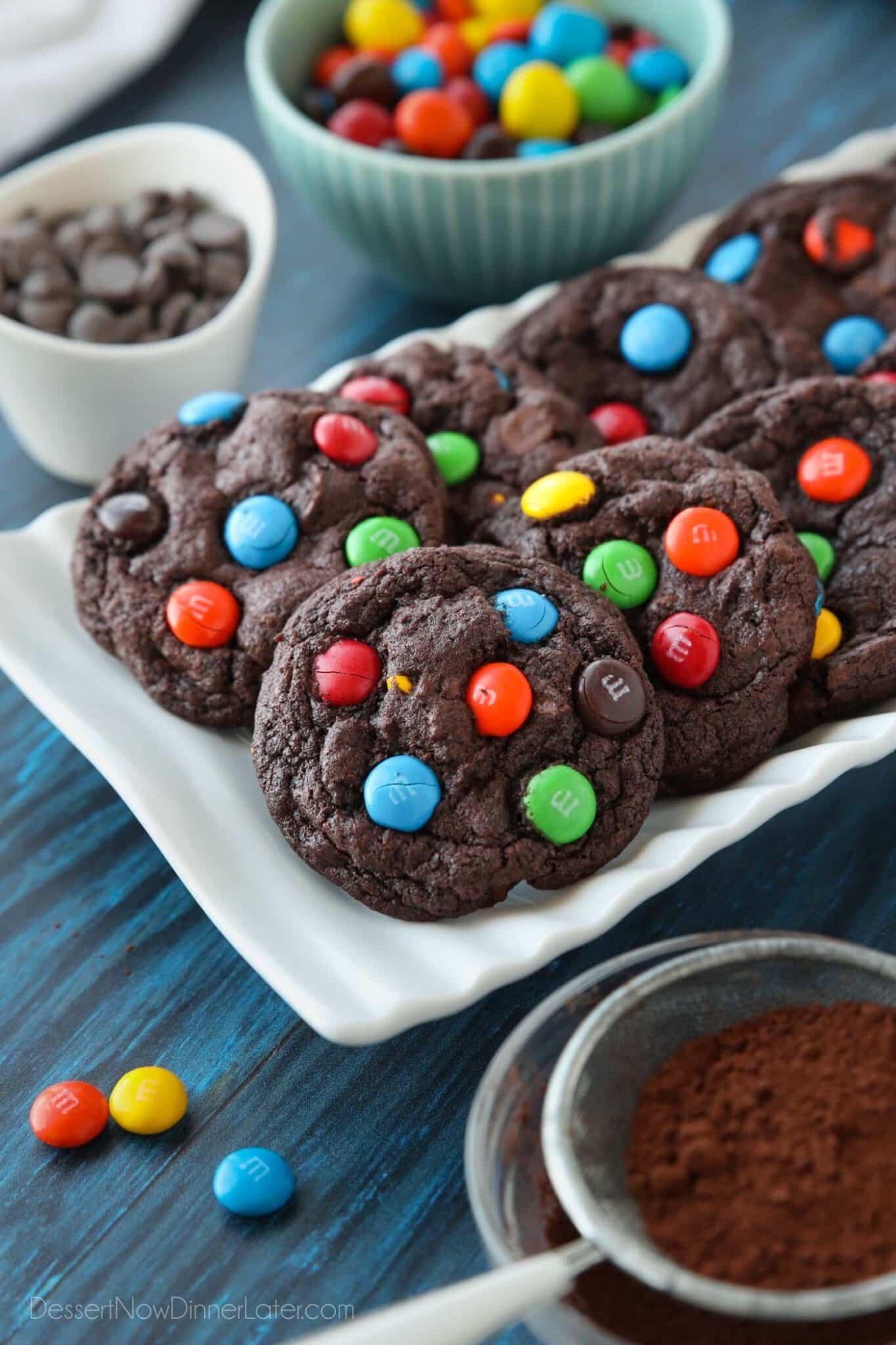 Chocolate M&m Cookies 