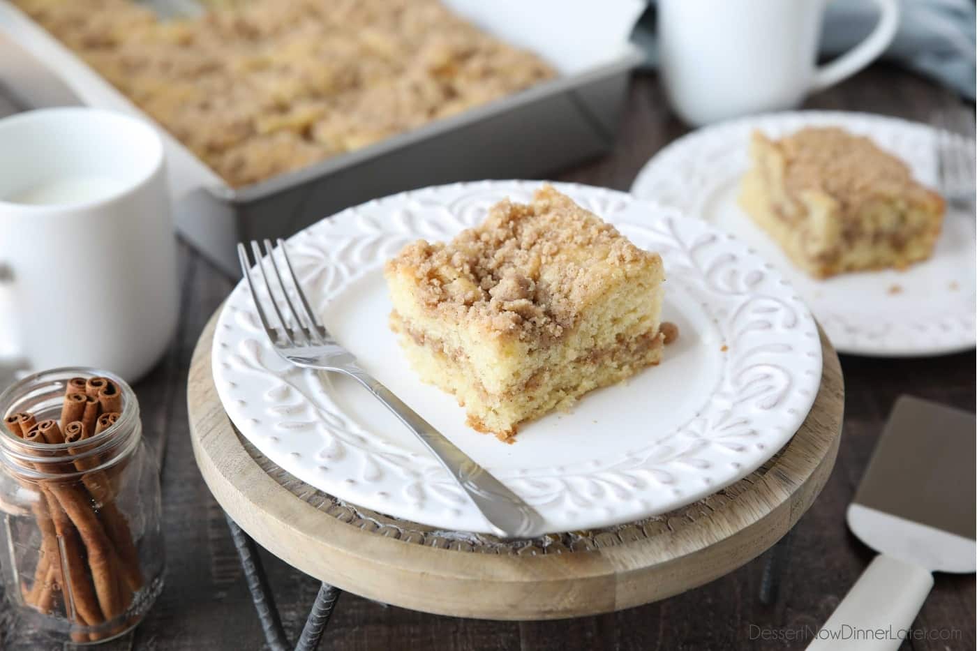 Sour Cream Coffee Cake | Dessert Now Dinner Later