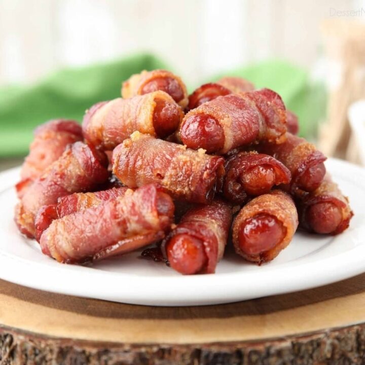 https://www.dessertnowdinnerlater.com/wp-content/uploads/2021/11/Bacon-Wrapped-Smokies-4-720x720.jpg