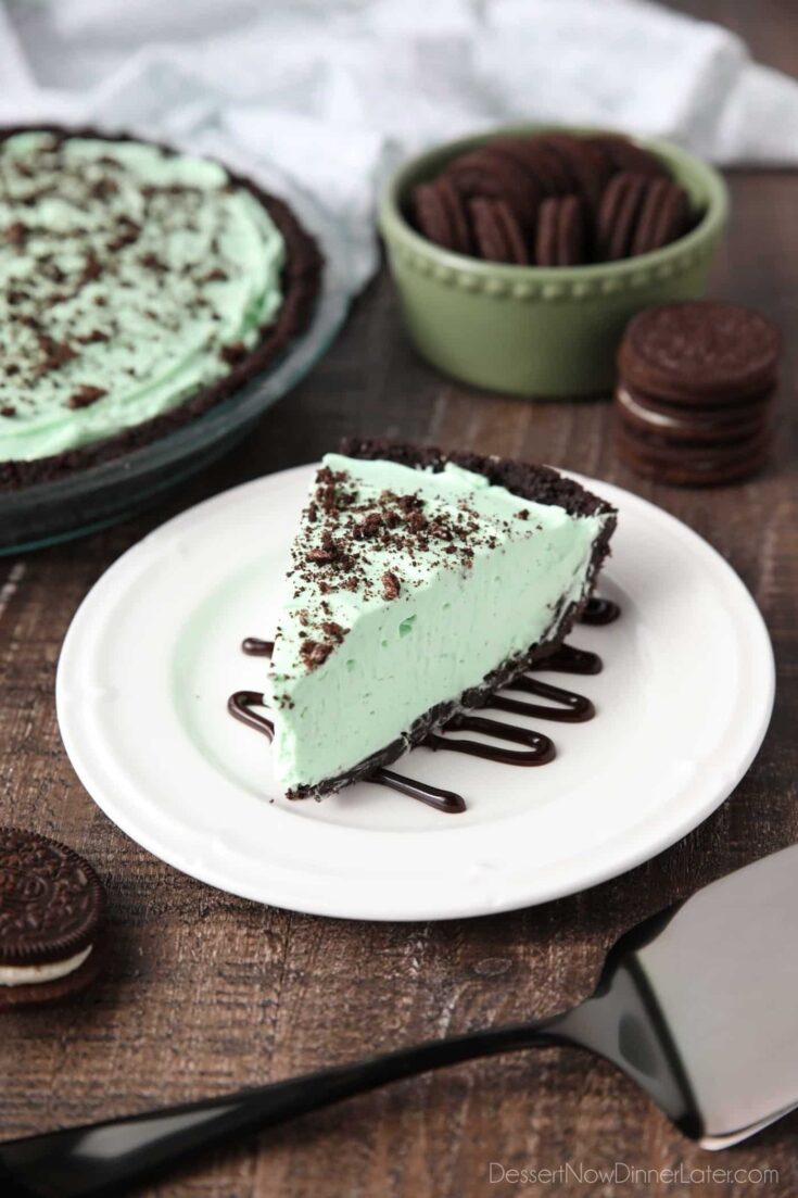 Grasshopper Pie Recipe + Video | Dessert Now Dinner Later