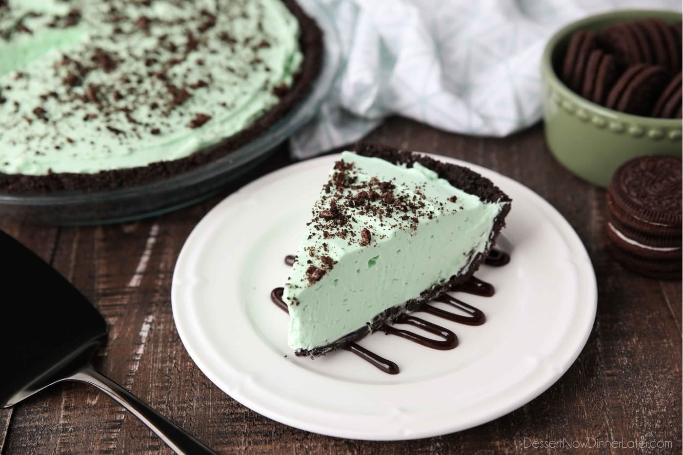 Grasshopper Pie Recipe + Video | Dessert Now Dinner Later