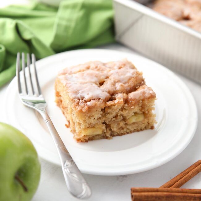 Apple Fritter Cake | Dessert Now Dinner Later