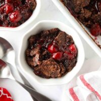 Chocolate Cherry Dump Cake Dessert Now Dinner Later   Chocolate Cherry Dump Cake 3 200x200 