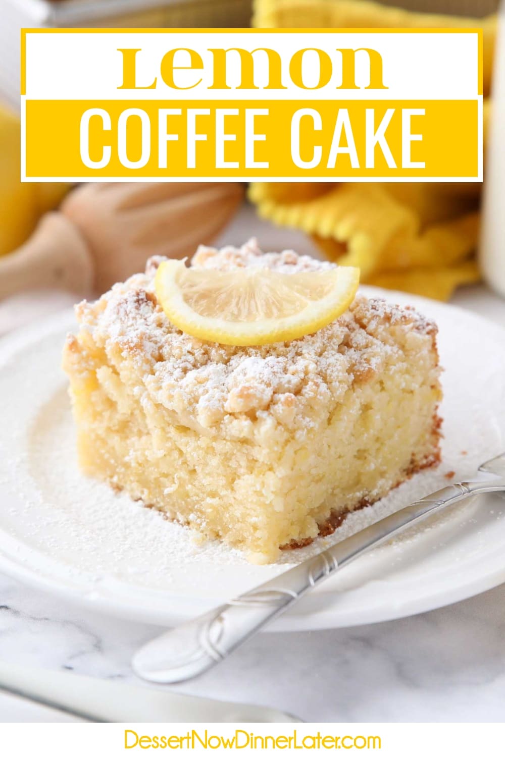 Lemon Coffee Cake Video Dessert Now Dinner Later