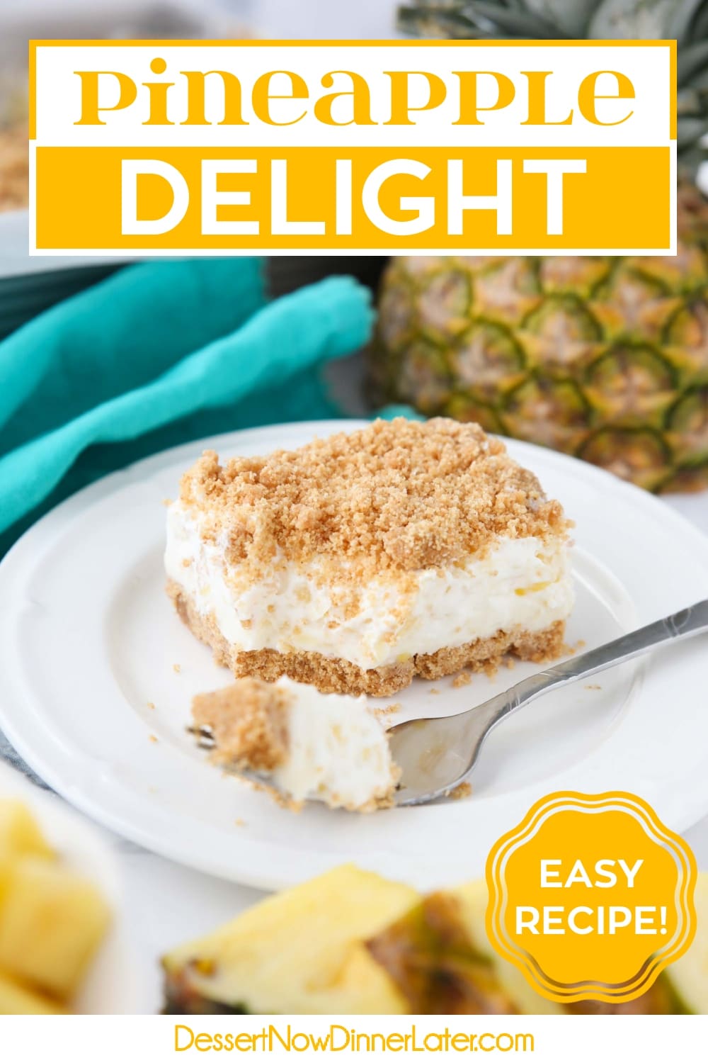 Pineapple Delight Recipe | Dessert Now Dinner Later