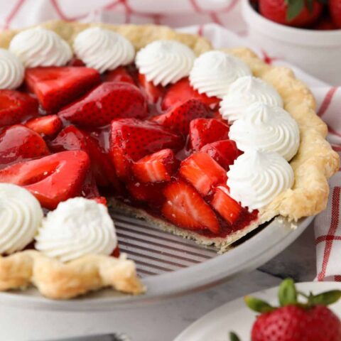 Fresh Strawberry Pie | Dessert Now Dinner Later