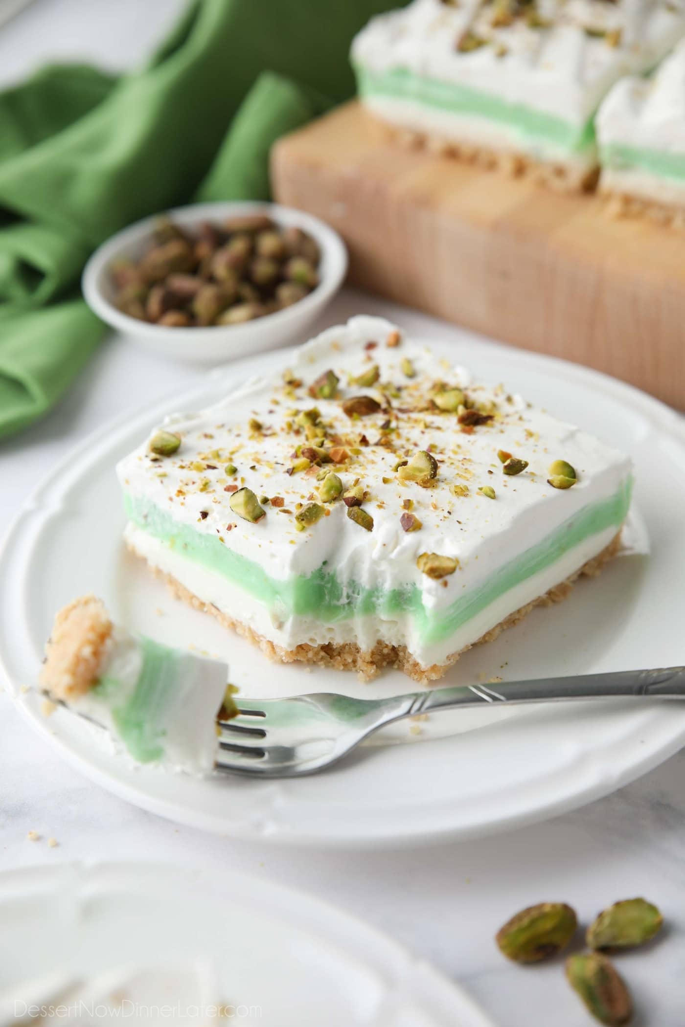 Pistachio Dessert (No Cool Whip!) | Dessert Now Dinner Later