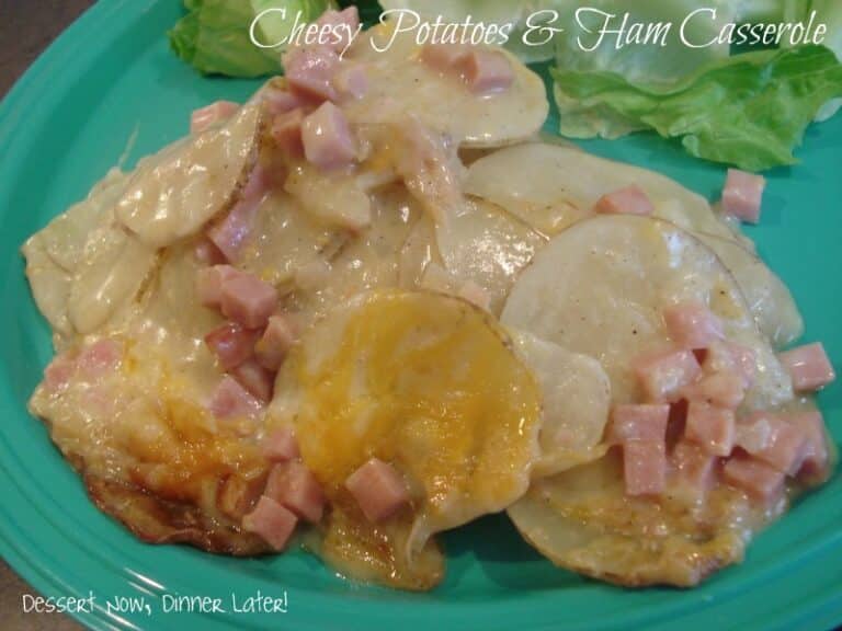 Cheesy Potatoes & Ham Casserole