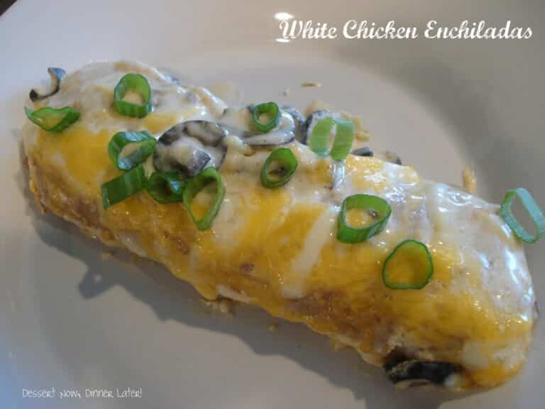 White Chicken Enchiladas